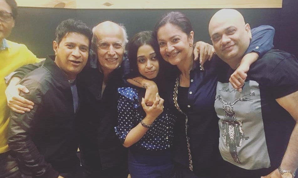 Singer KK with Mahesh Bhatt