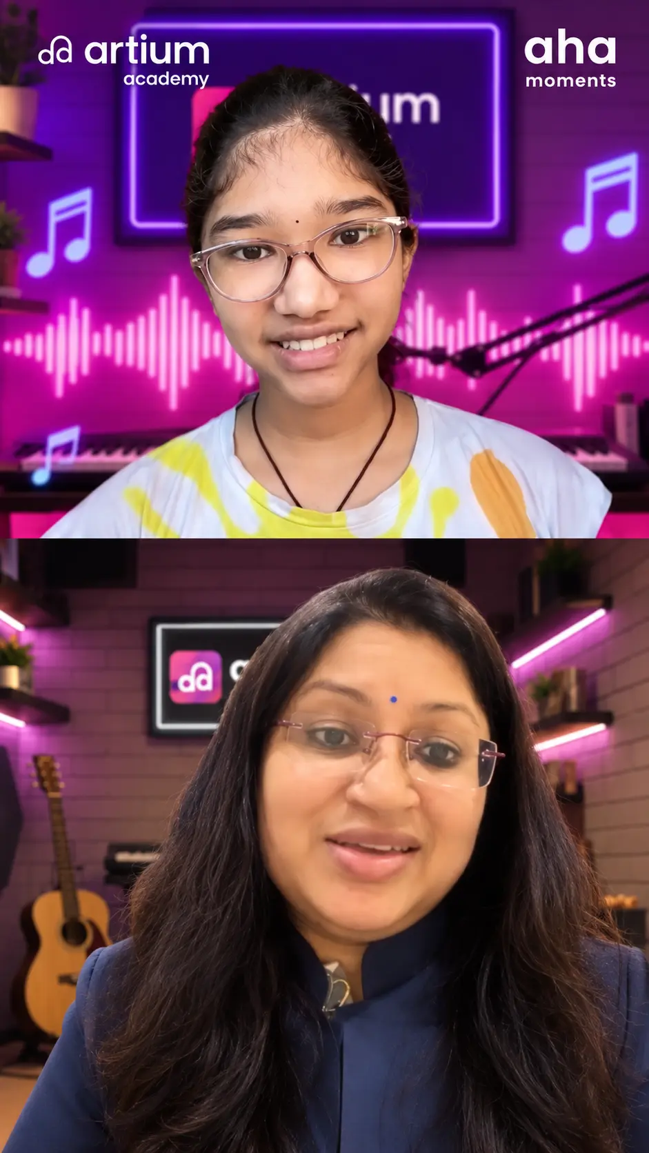 An Artium learner: First AHA moment