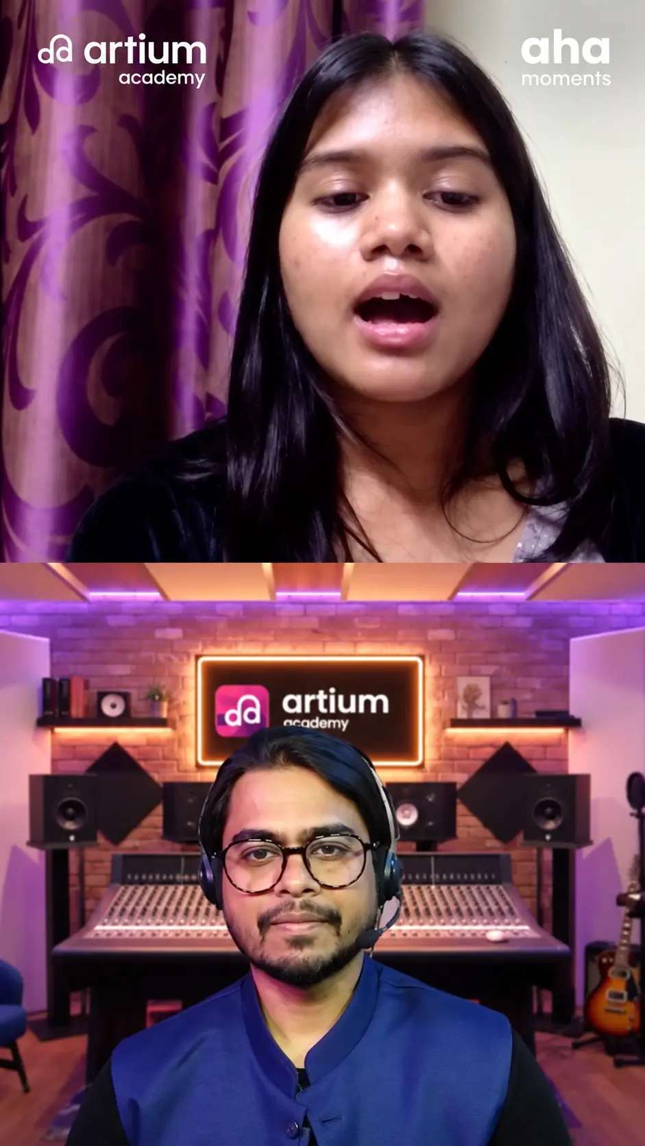 An Artium learner: First AHA moment