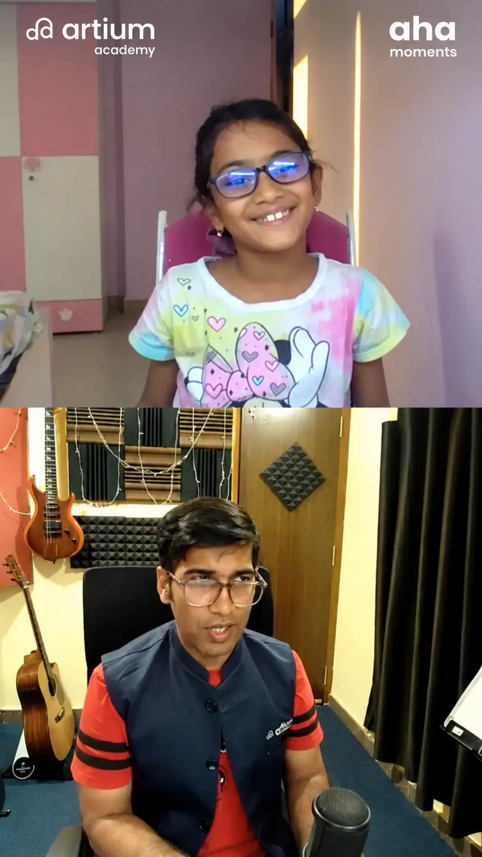 An Artium learner: First AHA moment