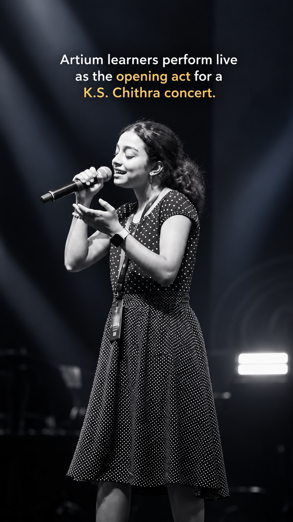 An Artium learner: Special Moment