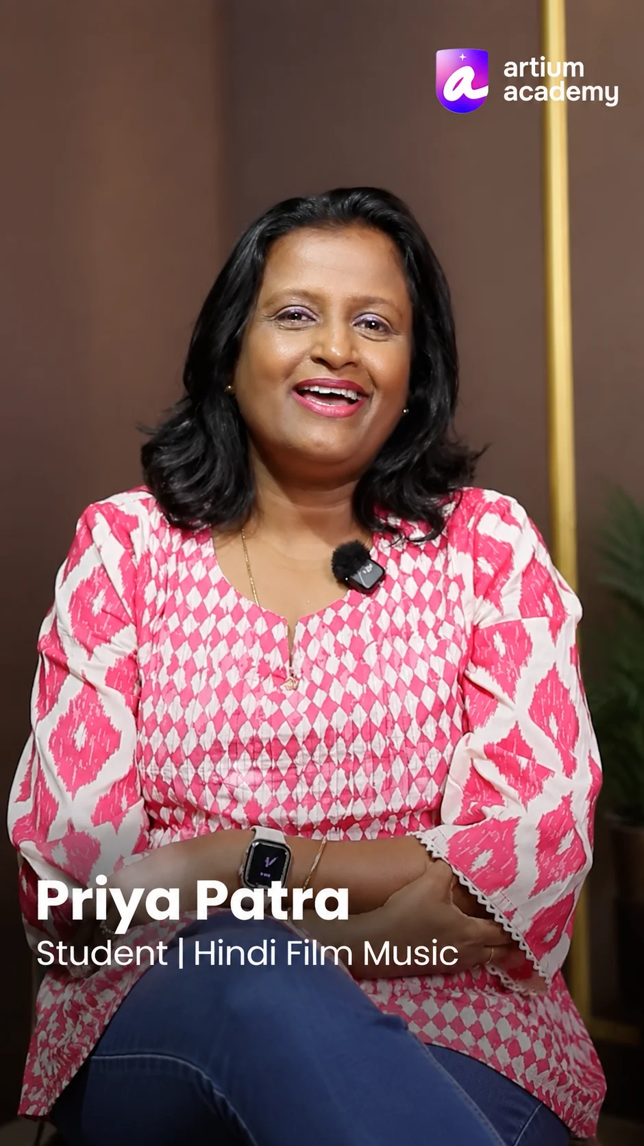 Priya Patra, an Artium learner