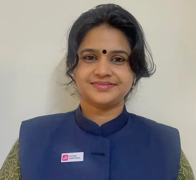 Amrutha Jayakrishnan, Artium's online South Indian film music teacher