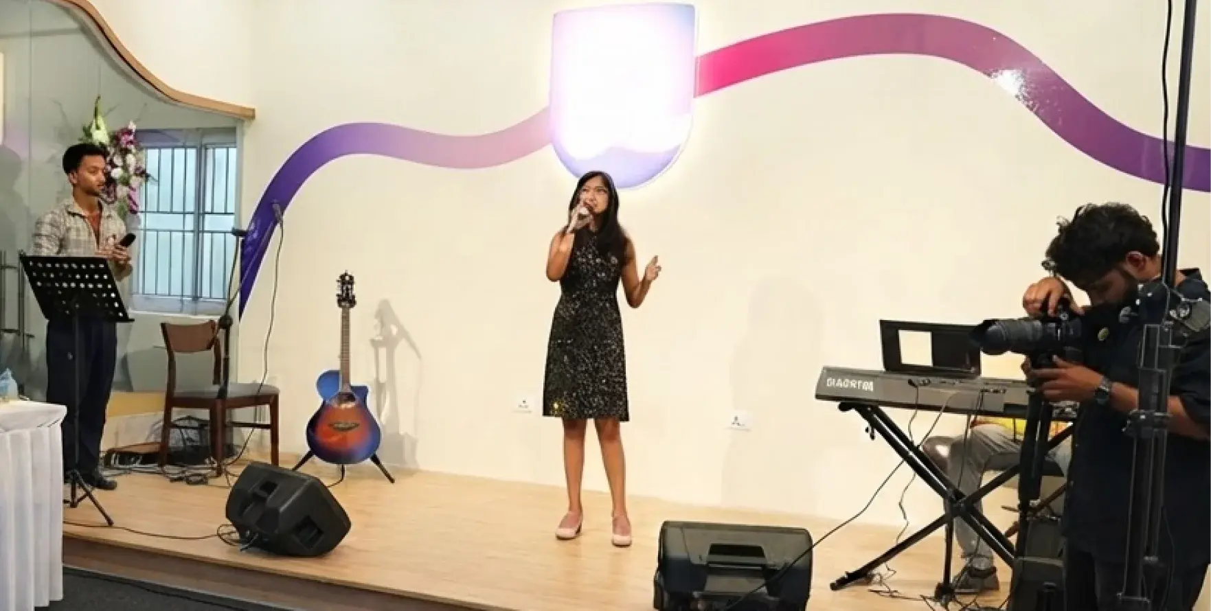 The performance arena at an Artium Offline Centre