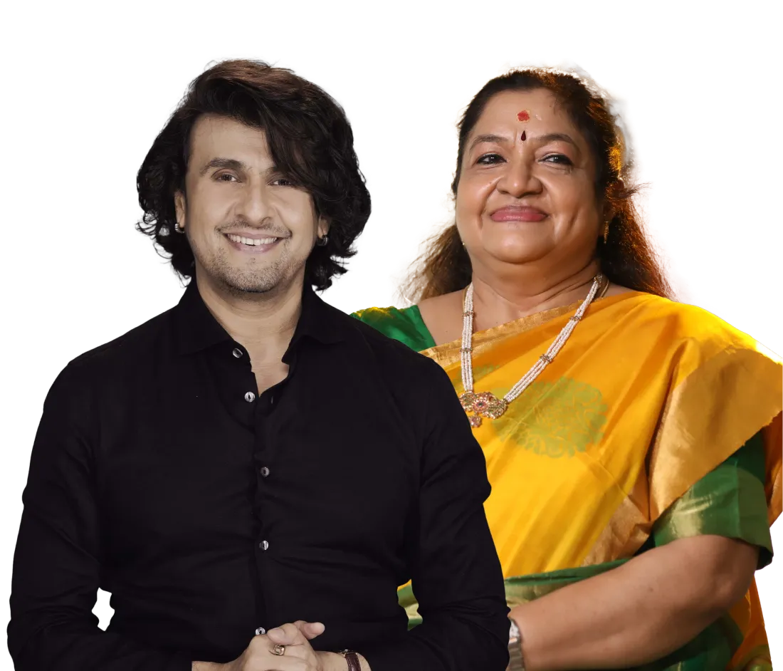 Sonu Nigam and KS Chithra