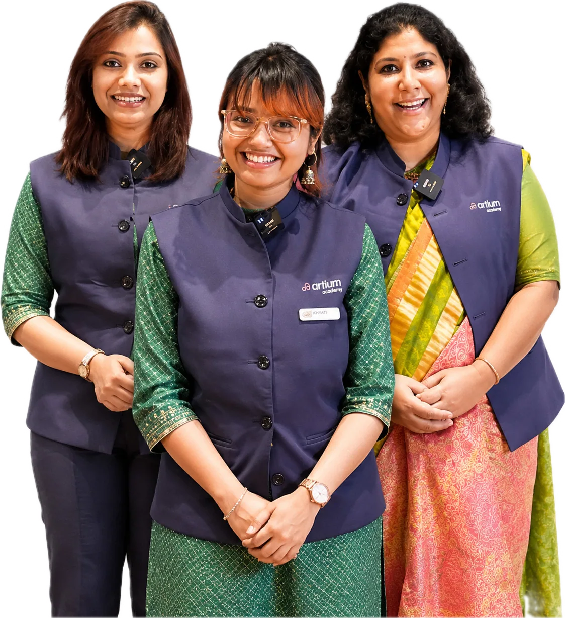 Three Artium teachers