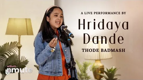 Hridaya Dande performing Thode Badmash at Artium Unmute